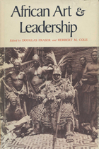 front cover of African Art and Leadership