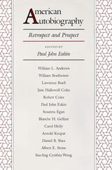 front cover of American Autobiography