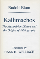 front cover of Kallimachos