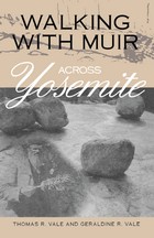 front cover of Walking with Muir across Yosemite