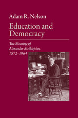 front cover of Education and Democracy