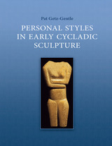 front cover of Personal Styles in Early Cycladic Sculpture