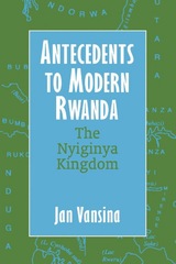 front cover of Antecedents to Modern Rwanda