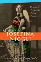 front cover of The Plays of Josefina Niggli