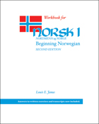 front cover of Workbook for Norsk, nordmenn og Norge 1