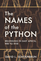 front cover of The Names of the Python