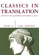 front cover of Classics in Translation, Volume II