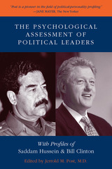 front cover of The Psychological Assessment of Political Leaders