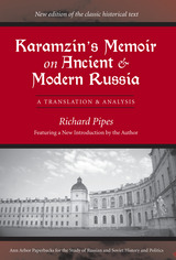 front cover of Karamzin's Memoir on Ancient and Modern Russia