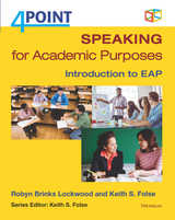 front cover of 4 Point Speaking for Academic Purposes