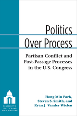 front cover of Politics Over Process