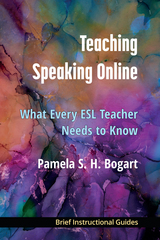 front cover of Teaching Speaking Online
