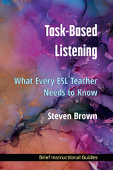 front cover of Task-Based Listening