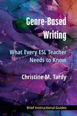 front cover of Genre-Based Writing