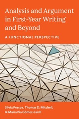front cover of Analysis and Argument in First-Year Writing and Beyond