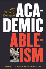 front cover of Academic Ableism