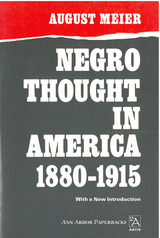 Negro Thought in America, 1880-1915