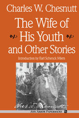 front cover of The Wife of His Youth and Other Stories