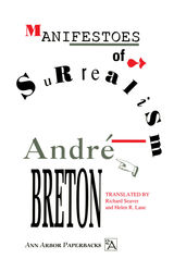 front cover of Manifestoes of Surrealism