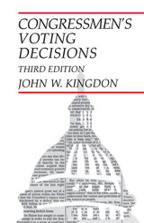 front cover of Congressmen's Voting Decisions