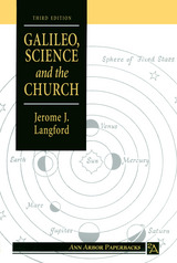 front cover of Galileo, Science and the Church