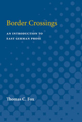 front cover of Border Crossings
