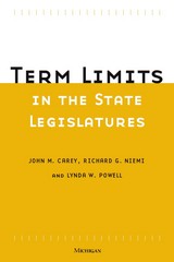 front cover of Term Limits in State Legislatures