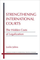 front cover of Strengthening International Courts
