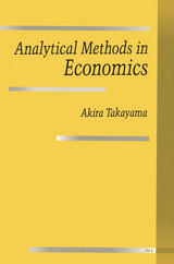 Analytical Methods in Economics