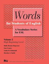 front cover of Words for Students of English, Vol. 2