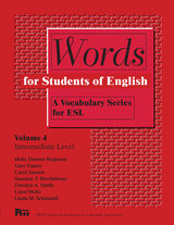 front cover of Words for Students of English, Vol. 4
