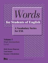 front cover of Words for Students of English, Vol. 5