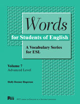 front cover of Words for Students of English, Vol. 7