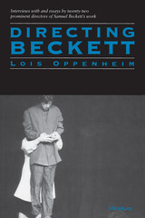 front cover of Directing Beckett