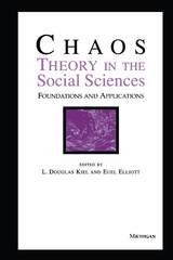 front cover of Chaos Theory in the Social Sciences