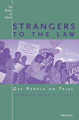 front cover of Strangers to the Law