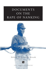 front cover of Documents on the Rape of Nanking