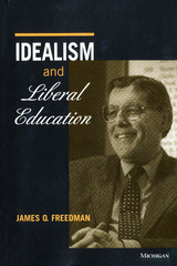 front cover of Idealism and Liberal Education