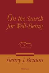 front cover of On the Search for Well-Being