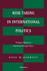 front cover of Risk-Taking in International Politics