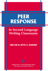 front cover of Peer Response in Second Language Writing Classrooms