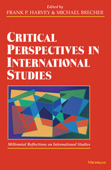 front cover of Critical Perspectives in International Studies