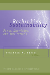 front cover of Rethinking Sustainability
