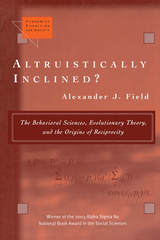 front cover of Altruistically Inclined?
