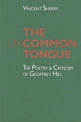 front cover of The Uncommon Tongue