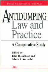 front cover of Antidumping Law and Practice