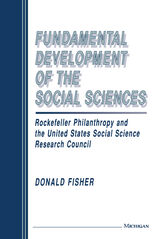 front cover of Fundamental Development of the Social Sciences