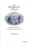front cover of The Ambiguity of Taste