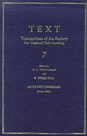 front cover of TEXT