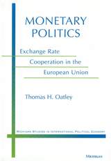 front cover of Monetary Politics